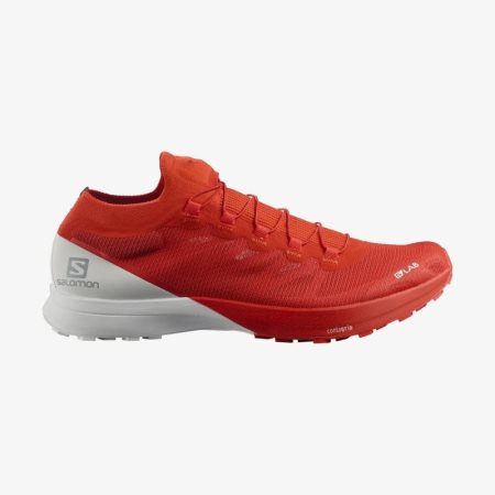 Scarpe Trail Running Salomon S/LAB SENSE 8 Donna Rosse/Bianche IT 7-X60